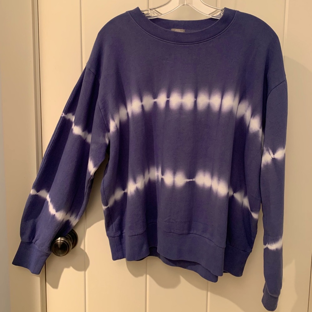 GAP Tie Dye Jersey Sweatshirt